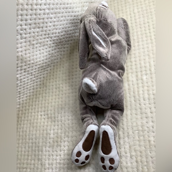IKEA Vandring Plush Hare Bunny Rabbit Floppy Stuffed Animal Toy Embroidered Eyes - Picture 6 of 8